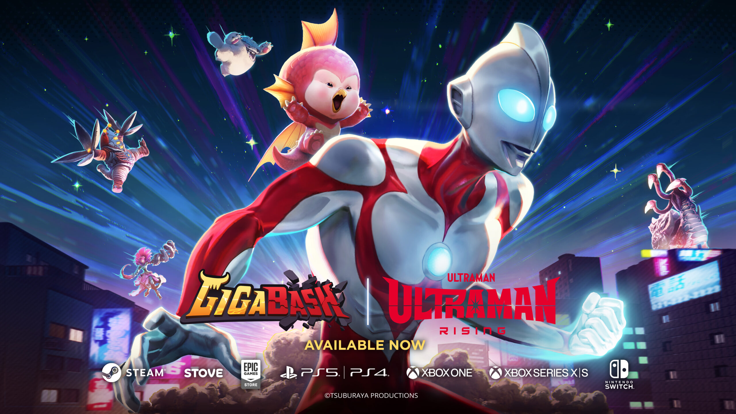 Ultraman & Emi From ‘Ultraman: Rising’ Join the Fight in New GigaBash DLC!